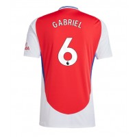 Maglia Calcio Arsenal Gabriel Magalhaes #6 Prima Divisa 2024-25 Manica Corta